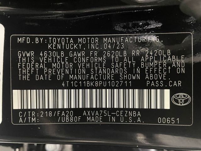 2023 Toyota Camry LE Automatic AWD - 22999594 - 46