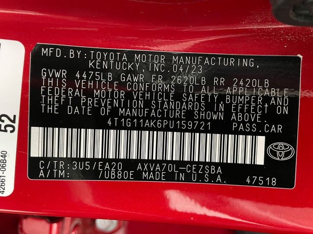 2023 Toyota Camry SE Automatic - 22917183 - 45