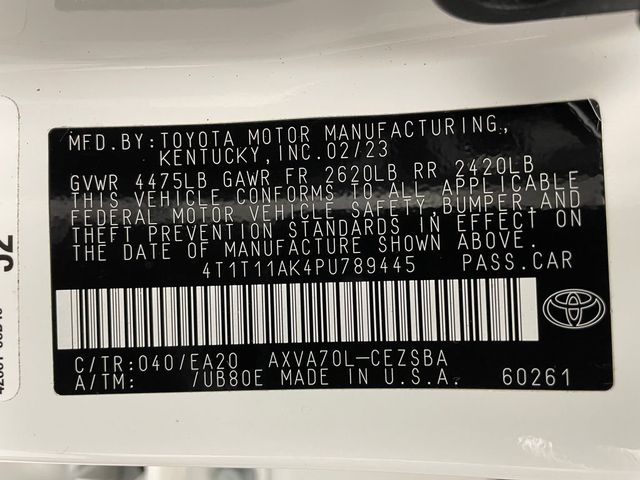 2023 Toyota Camry SE Automatic - 22926585 - 44
