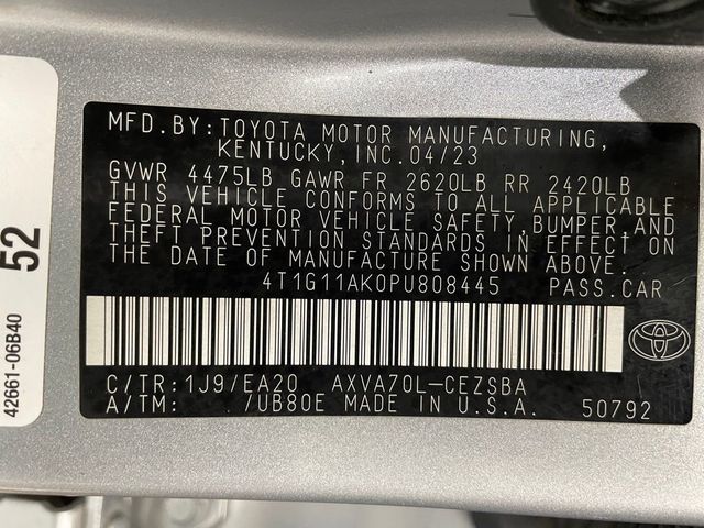 2023 Toyota Camry SE Automatic - 22929350 - 42