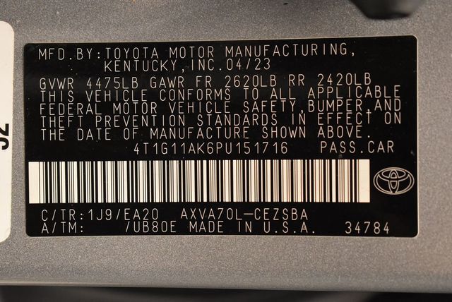 2023 Toyota Camry SE Automatic - 23013735 - 35