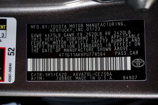2023 Toyota Camry *SE Sedan* *2.5L 4-Cyl Engine* *Warranty* *Low Miles* - 23044132 - 20