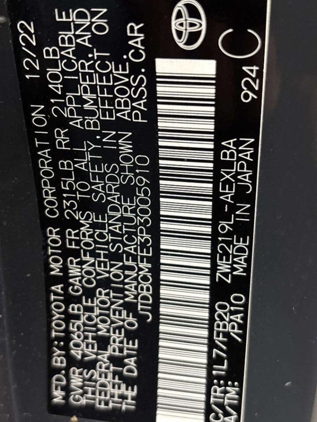 2023 Toyota Corolla Hybrid LE FWD - 23021992 - 34