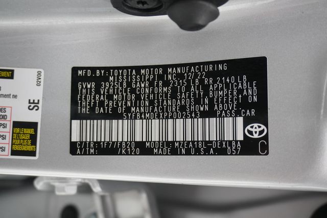 2023 Toyota Corolla LE CVT - 22983991 - 26