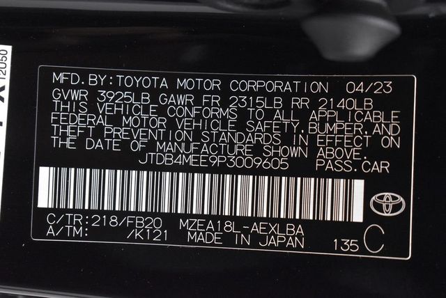 2023 Toyota Corolla LE CVT - 23020414 - 36