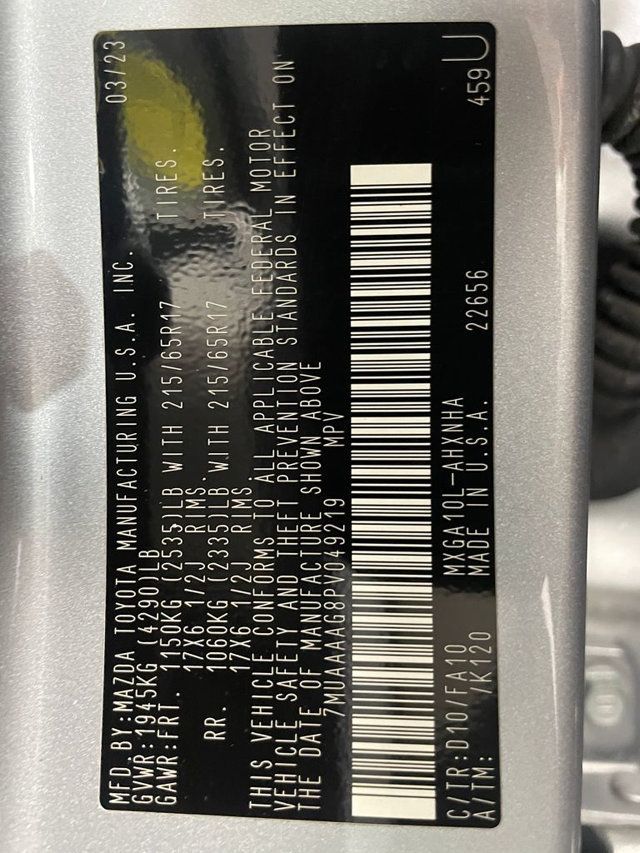 2023 Toyota Corolla Cross L 2WD - 22984078 - 45