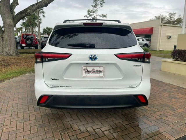 2023 Toyota Highlander Hybrid LE AWD - 22784654 - 3