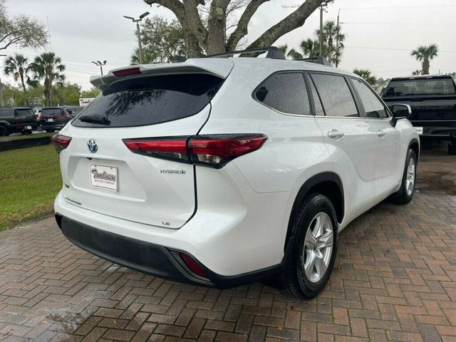 2023 Toyota Highlander Hybrid LE AWD - 22784654 - 5