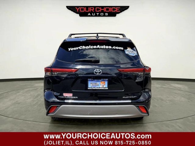 2023 Toyota Highlander Platinum FWD - 23021975 - 3