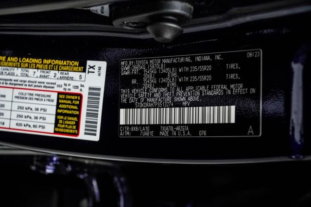 2023 Toyota Highlander Platinum FWD - 23066614 - 41