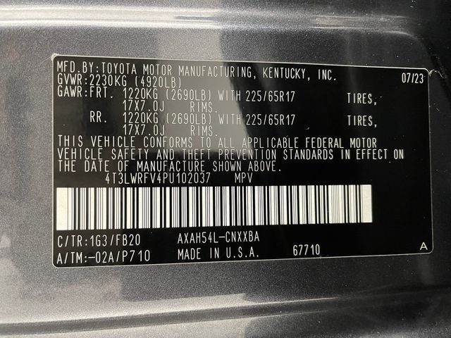 2023 Toyota RAV4 Hybrid LE AWD - 22968021 - 45