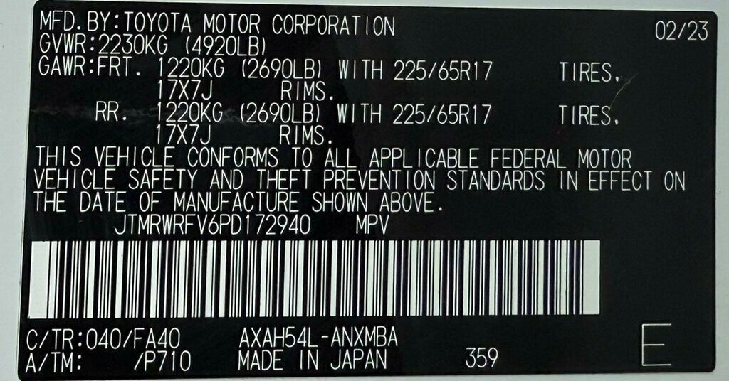 2023 Toyota RAV4 Hybrid XLE AWD - 22902233 - 44