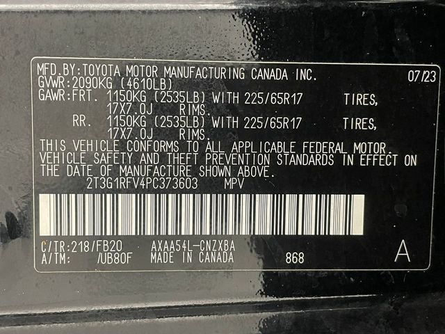 2023 Toyota RAV4 LE AWD - 22947477 - 45