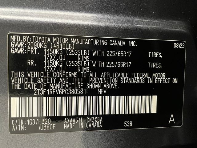 2023 Toyota RAV4 LE AWD - 22975365 - 44