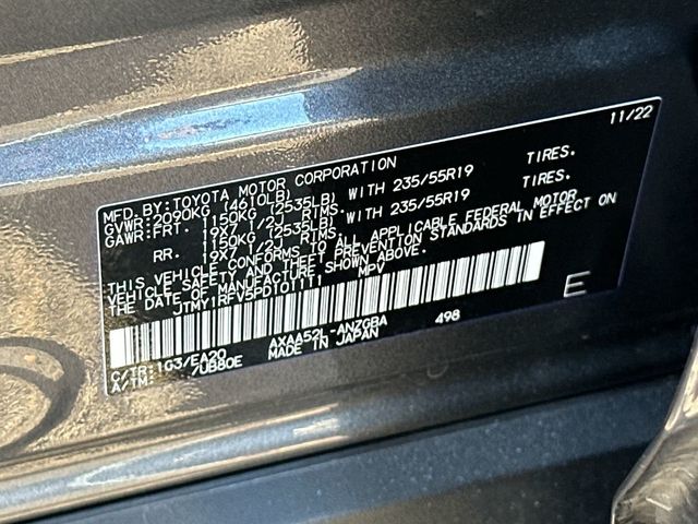 2023 Toyota RAV4 Limited FWD - 22961724 - 21