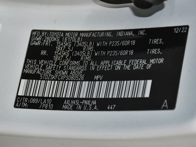 2023 Toyota Sienna Limited - 22966637 - 16