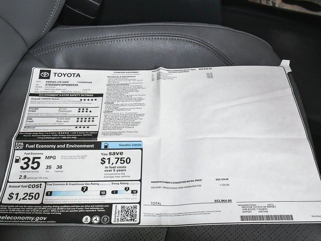 2023 Toyota Sienna Limited - 22966637 - 62