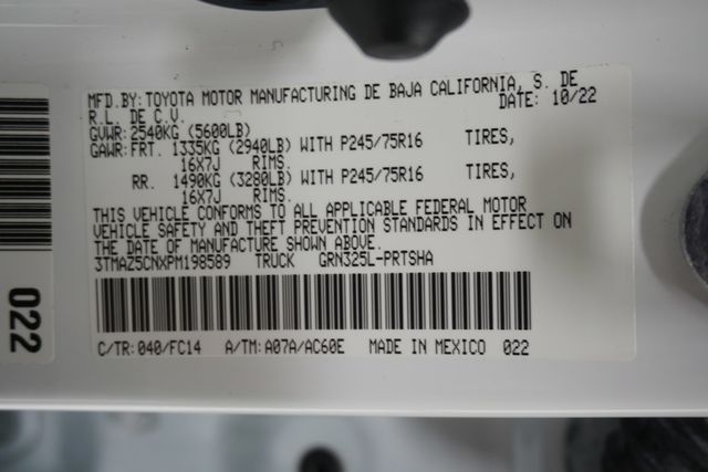 2023 Toyota Tacoma 2WD  - 23037900 - 28