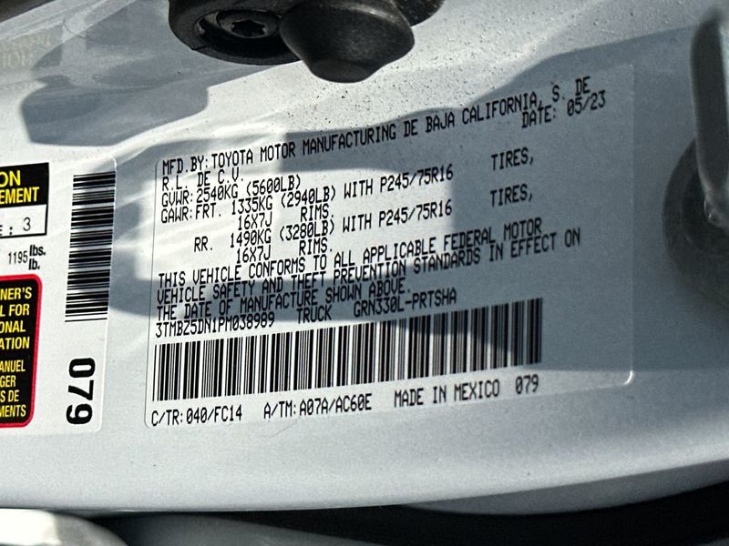 2023 Toyota Tacoma 2WD SR5 Double Cab 6' Bed V6 Automatic - 23036048 - 21