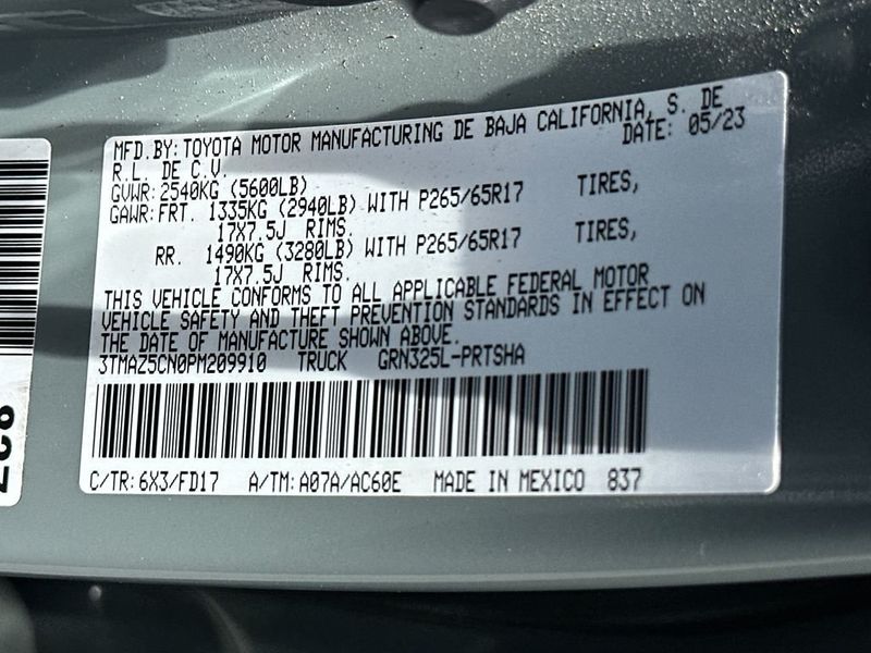 2023 Toyota Tacoma 2WD TRD Sport Double Cab 5' Bed V6 Automatic - 23058168 - 21