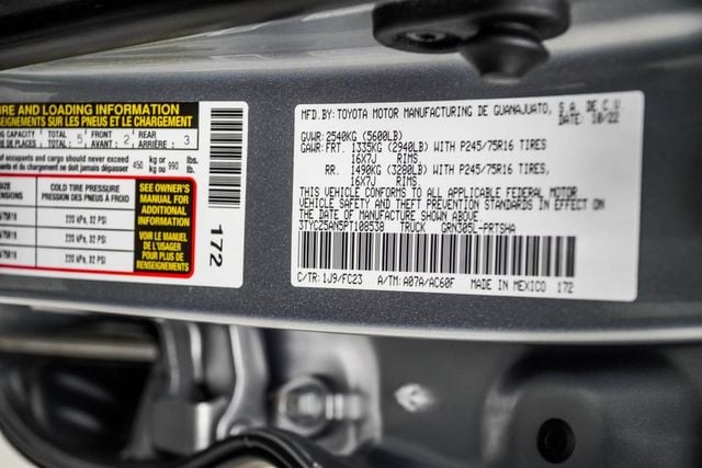 2023 Toyota Tacoma 4WD SR Double Cab 5' Bed V6 Automatic - 23022386 - 42
