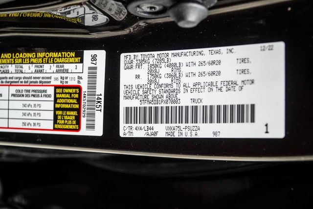 2023 Toyota Tundra 4WD 1794 - 23038601 - 45