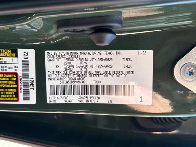 2023 Toyota Tundra 4WD Limited - 23026944 - 22