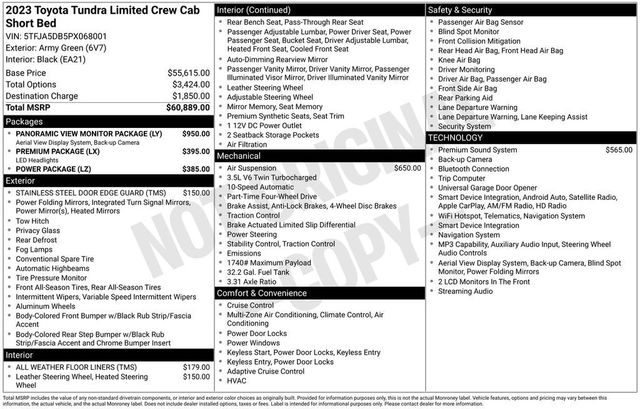 2023 Toyota Tundra 4WD Limited - 23026944 - 5