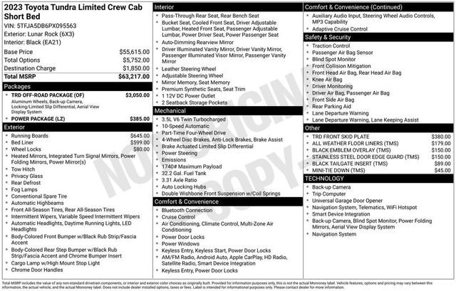 2023 Toyota Tundra 4WD Limited - 23055328 - 5
