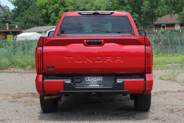2023 Toyota Tundra 4WD ONE OWNER 4WD SR5 CREWMAX W/ TRD SPORT PKG, LEATHER, 14' SCREEN - 23047448 - 4