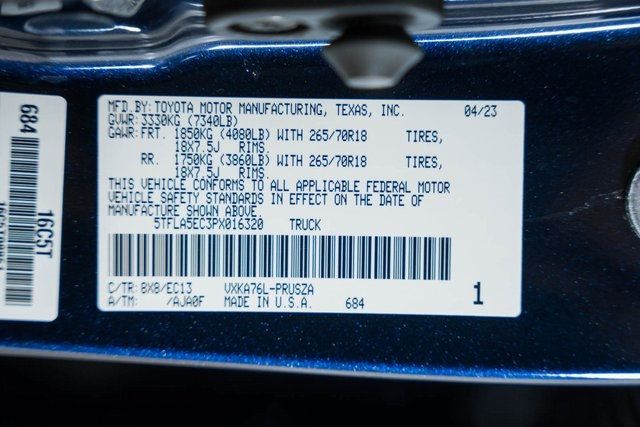 2023 Toyota Tundra 4WD SR5 - 22611025 - 45