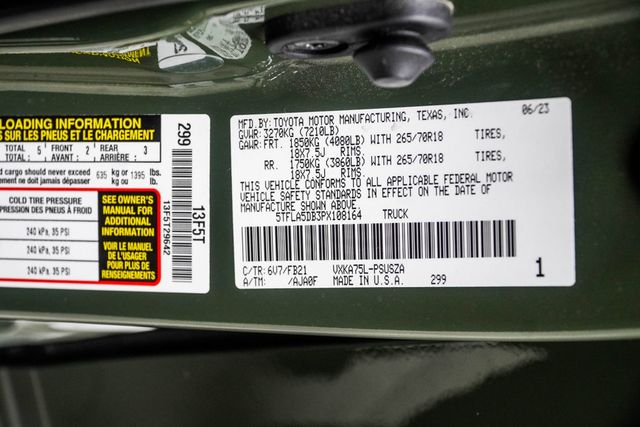 2023 Toyota Tundra 4WD SR5 - 23066110 - 39