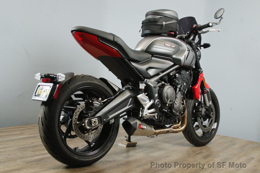 2023 Triumph Trident 660 Two-Tone 1 Owner, 3680 Miles - 22956208 - 44