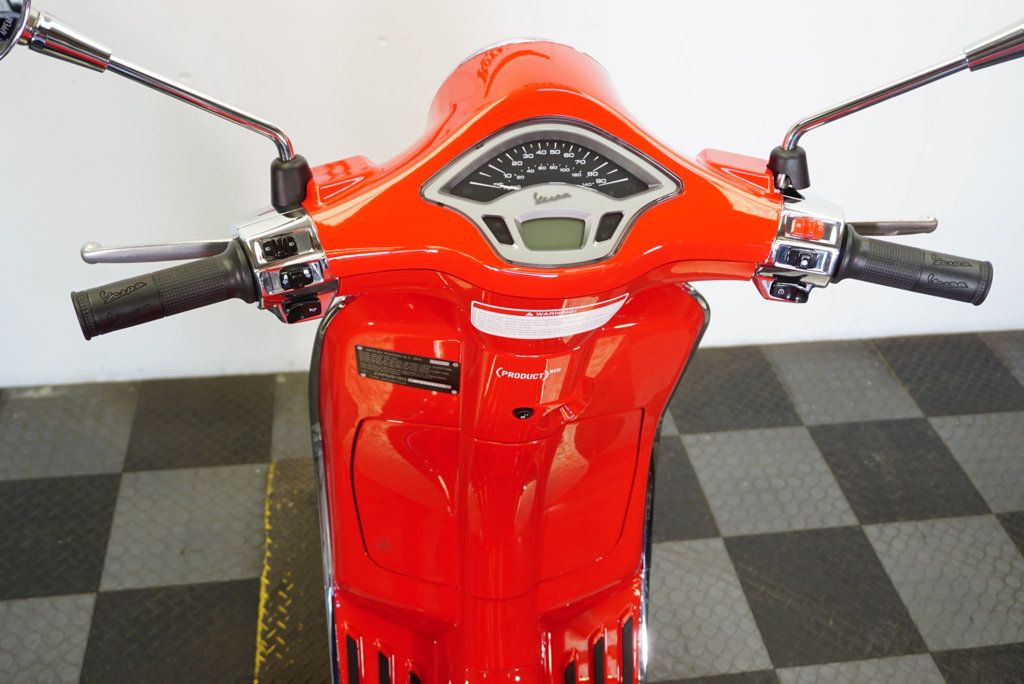 2023 VESPA PRIMAVERA 150 RED 1-OWNER VERY NICE!!! - 22805595 - 9