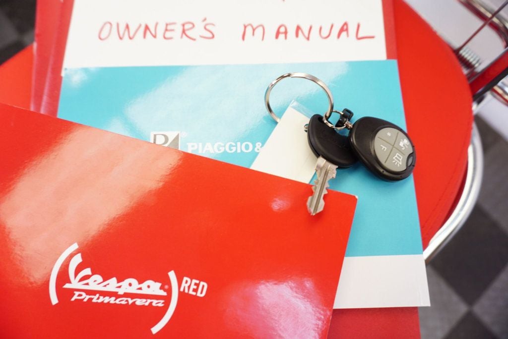 2023 VESPA PRIMAVERA 150 RED 1-OWNER VERY NICE!!! - 22805595 - 30