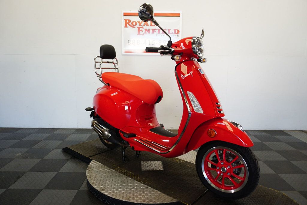 2023 VESPA PRIMAVERA 150 RED 1-OWNER VERY NICE!!! - 22805595 - 4