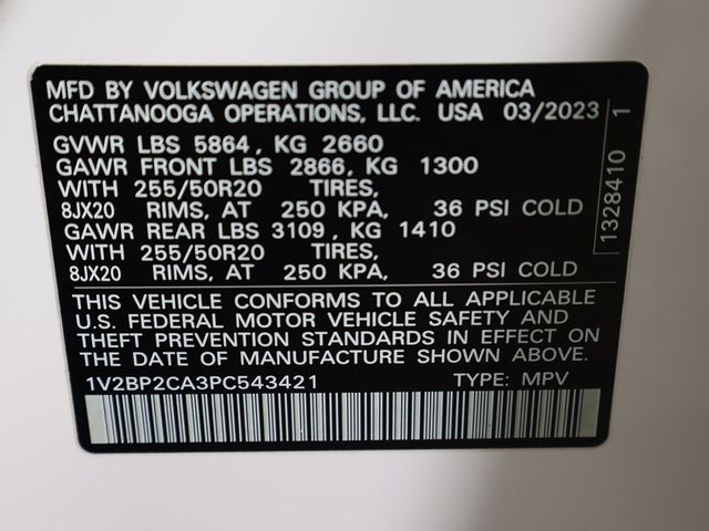 2023 Volkswagen Atlas 2.0T SEL 4MOTION - 22966394 - 61