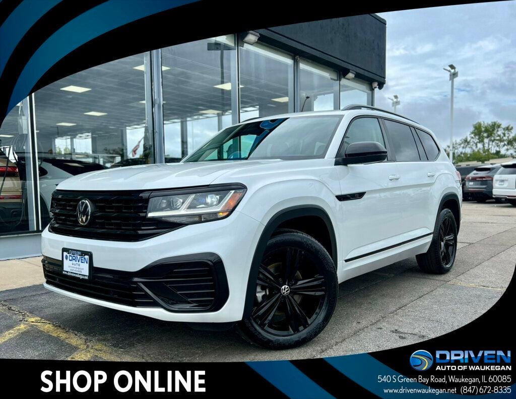 2023 Volkswagen Atlas 3.6L V6 SEL R-Line Black 4MOTION - 23079026 - 0