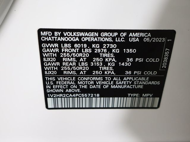 2023 Volkswagen Atlas 3.6L V6 SE w/Technology 4MOTION - 23087356 - 56