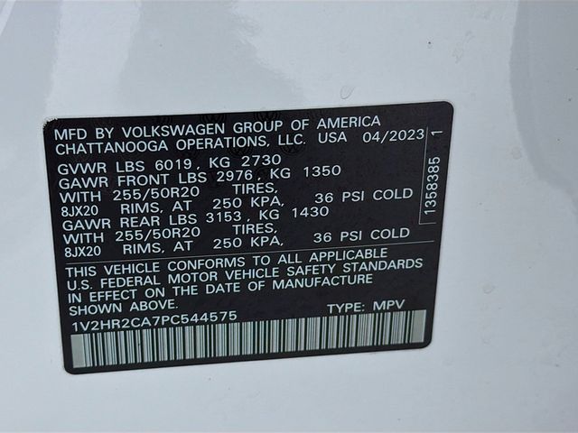 2023 Volkswagen Atlas 3.6L V6 SE w/Technology 4MOTION - 22984346 - 32