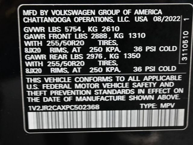 2023 Volkswagen Atlas 3.6L V6 SE w/Technology FWD - 22992536 - 6