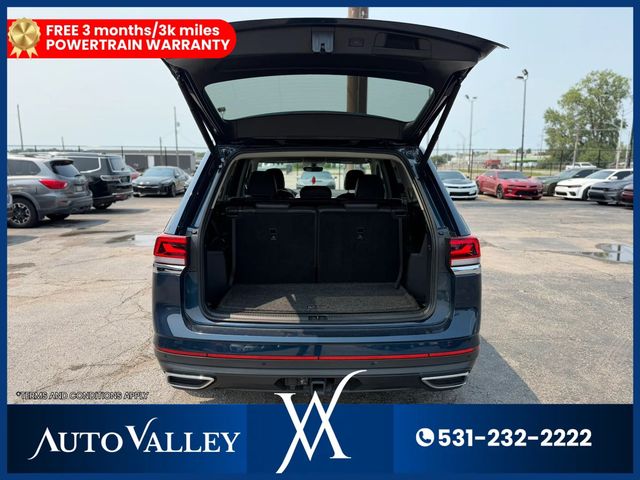 2023 Volkswagen Atlas SE 4MOTION w/Tech Pkg Sport Utility 4D - 23066378 - 34