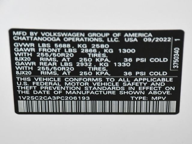 2023 Volkswagen Atlas Cross Sport 2.0T SEL R-Line Black - 23003705 - 20