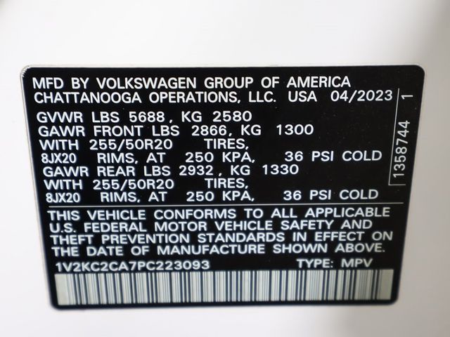 2023 Volkswagen Atlas Cross Sport 2.0T SE w/Technology 4MOTION - 22995542 - 53