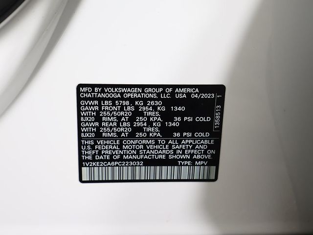 2023 Volkswagen Atlas Cross Sport 3.6L V6 SE w/Technology 4MOTION - 23030742 - 50