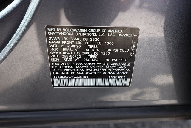 2023 VOLKSWAGEN Atlas Cross Sport 7 - 23096517 - 34