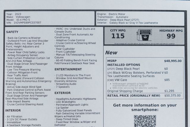 2023 Volkswagen ID.4 Pro S RWD w/LG Battery - 23042552 - 51
