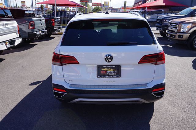2023 Volkswagen Taos SE, PREMIUM WHEELS, CLOTH SEATS, ROOF RACK, BLUETOOTH - 23097682 - 6
