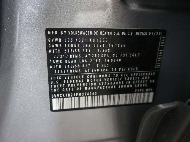 2023 Volkswagen Taos S FWD - 23013324 - 42