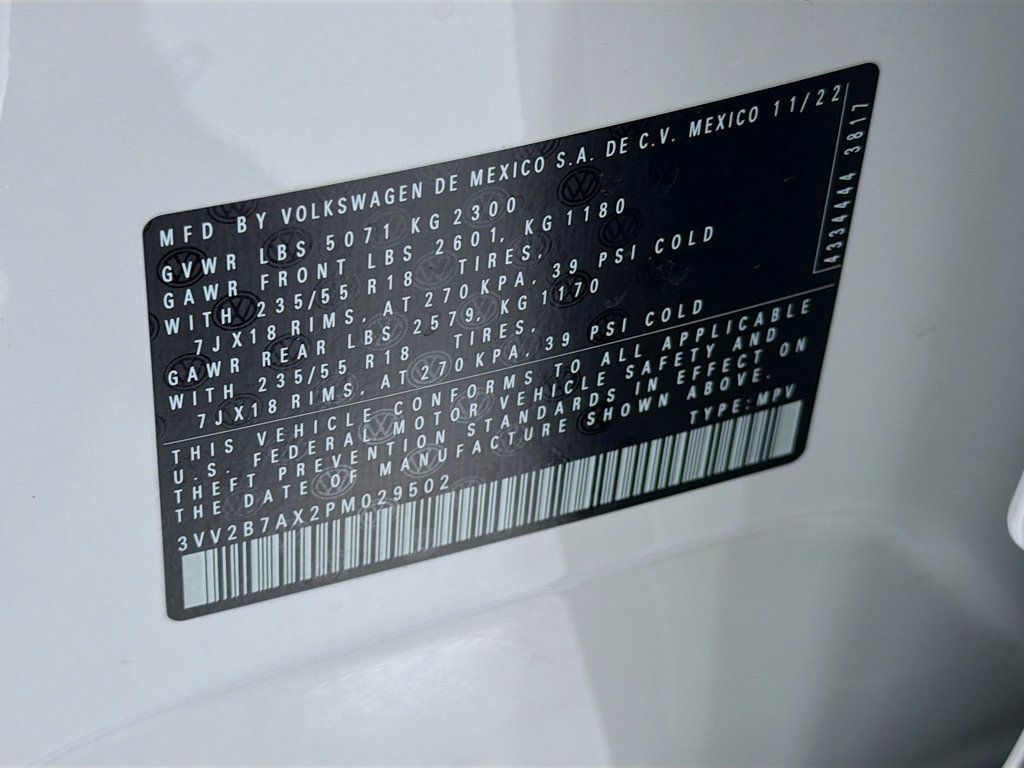 2023 Volkswagen Tiguan 2.0T SE 4MOTION - 22962936 - 30